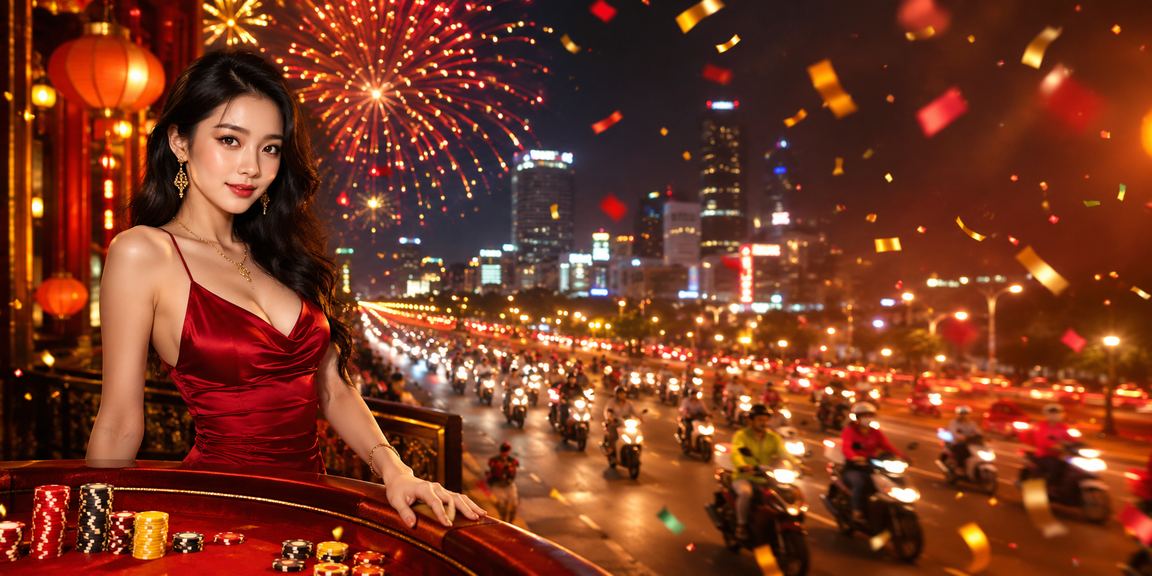 Lễ hội cá cược casino sôi động tại trung tâm thành phố Hồ Chí Minh